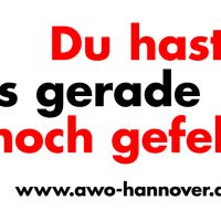 „Du hast uns gerade noch gefehlt“