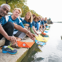 Team von AWO rennt setzt Zeichen