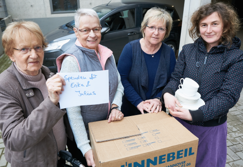 Erstes gemeinsames Spendenprojekt