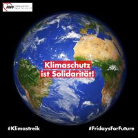 Klimaschutz ist Solidarität