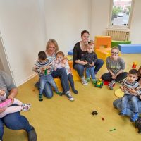 Aus der Begegnungsstätte ist eine Krippe geworden