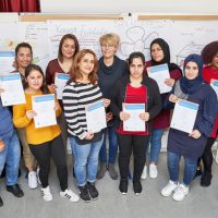 Geflüchtete Frauen organisieren Erzählcafés