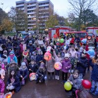 Laternenumzug zur Stärkung des Gemeinschaftsgefühls