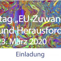 Zukunftstag „EU-Zuwanderung – Chancen und Herausforderungen“