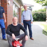 Ein neues Bobby-Car für die AWO Kita Moorlilienweg