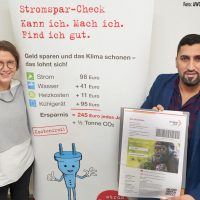 Nach dem Stromspar-Check geht es zu den Eisbären