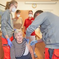 Fast 100-prozentige Impfbereitschaft