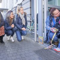 Ein Hausbesuch zum Geburtstag