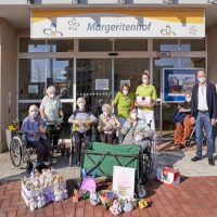 70 selbstgebastelte Osternester für den Margeritenhof