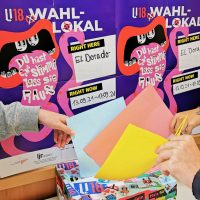 Hohe Teilnahme bei U18 Jugendwahl