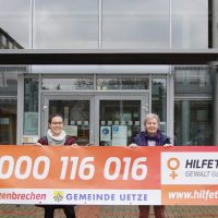 Aktion Hilfetelefon in Uetze