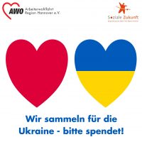 AWO ruft zum Spenden für die Ukraine auf