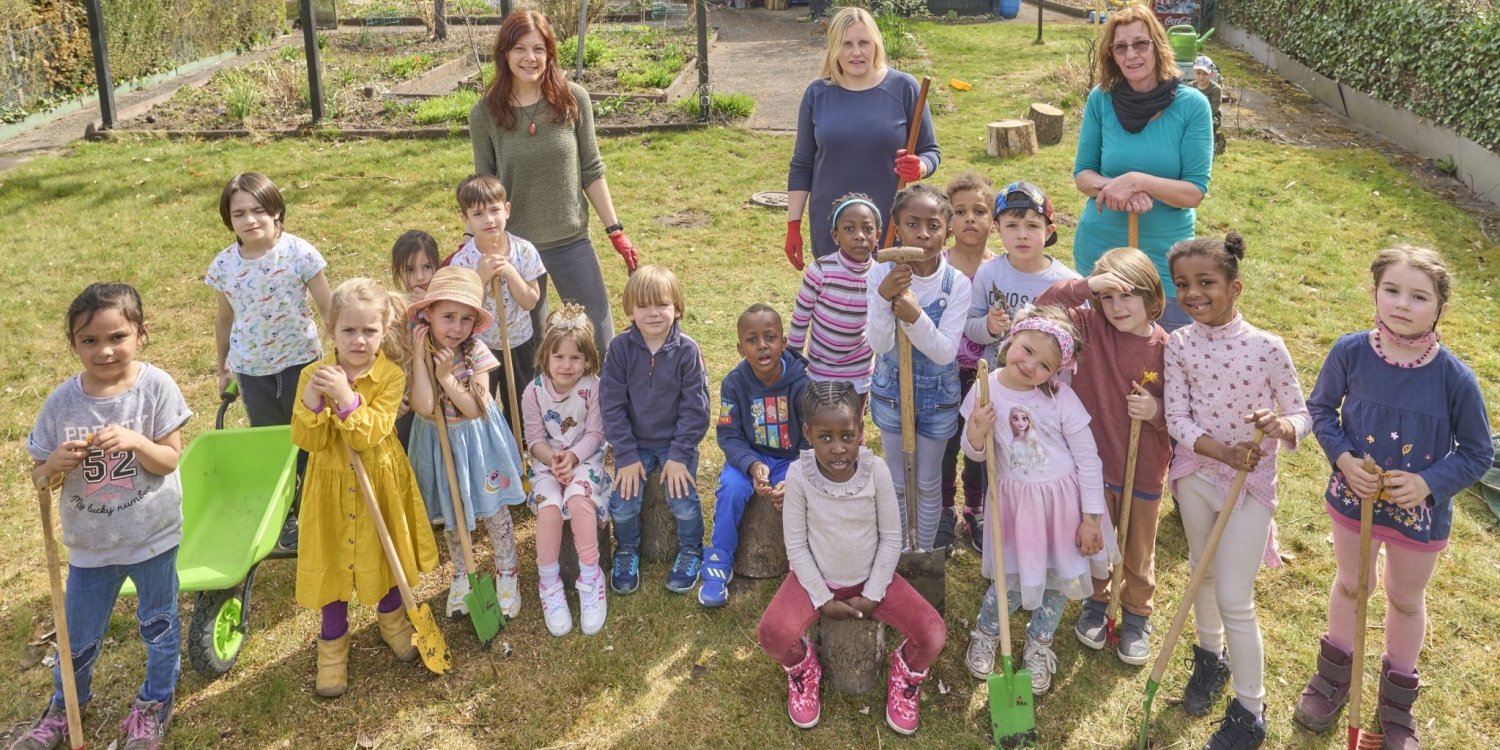 Lindener AWO Kita übernimmt Kleingarten | AWO Region Hannover