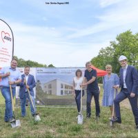 Der erste Spatenstich ist geschafft