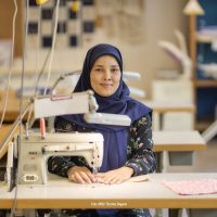 Niedergerke-Stiftung unterstützt Nähprojekt