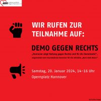 AWO ruft zur Demo-Teilnahme auf