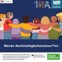 Nachhaltigskeitstrainer*in werden!