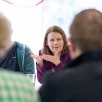 AWO Auszubildende berichten Ministerin über die Herausforderungen ihrer Ausbildung