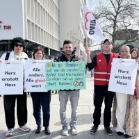 „100% Menschenwürde. Zusammen gegen Rassismus und Rechtsextremismus“