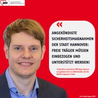 Freie Träger müssen einbezogen und unterstützt werden
